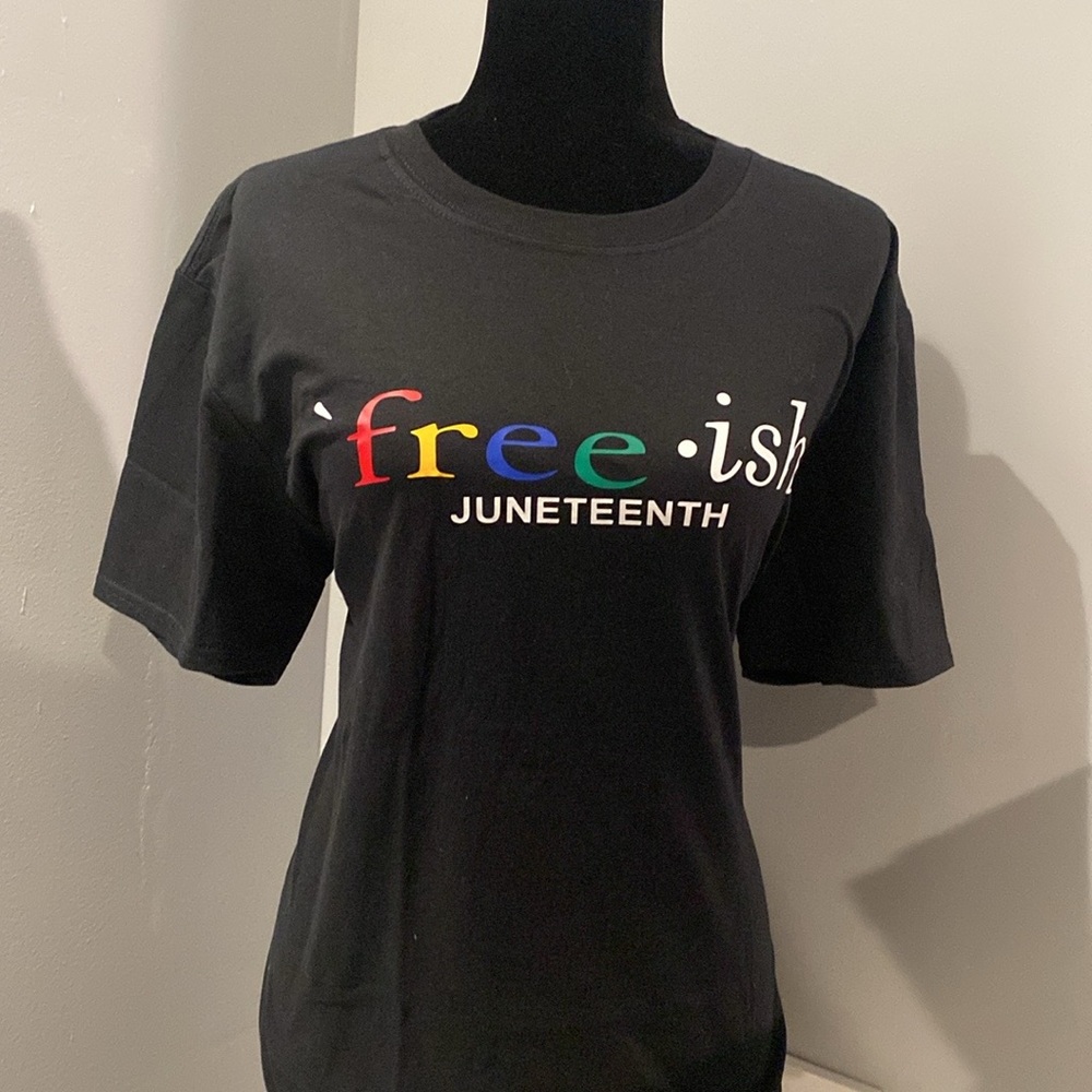 Free•ish Juneteenth Graphic Tee | Gildan Softstyle Unisex | Men’s L | New